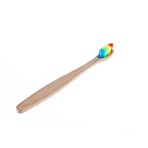 Nature Bamboo Toothbrush Rainbow SmilesCoco